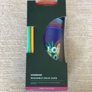 Starbucks Hawaii “Aloha Vibes” Reusable Cups